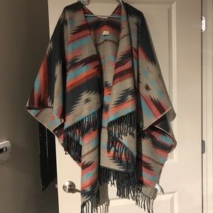American Eagle Outfitters Women’s Multi Poncho